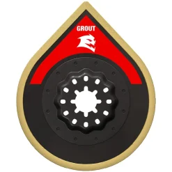 Freud Diablo 2-3/4" Starlock Carbide Grit Oscillating Blade for Grout and Mortar DOSCGX