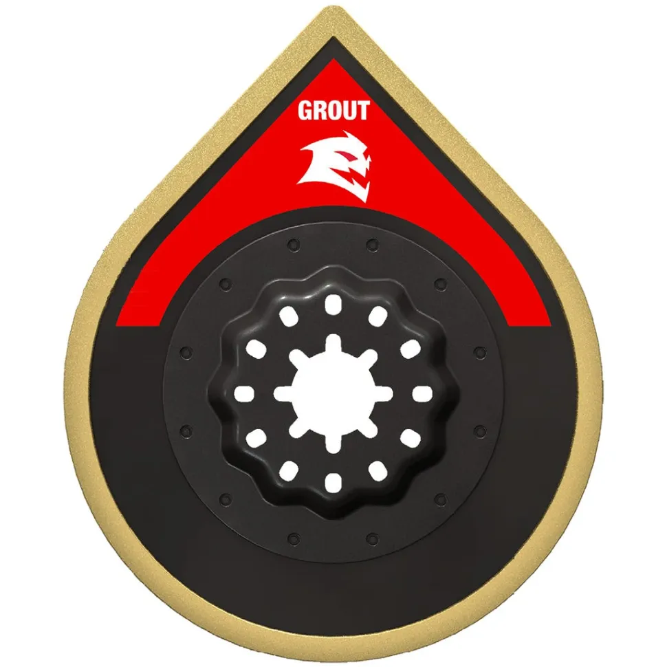 Freud Diablo 2-3/4" Starlock Carbide Grit Oscillating Blade for Grout and Mortar DOSCGX