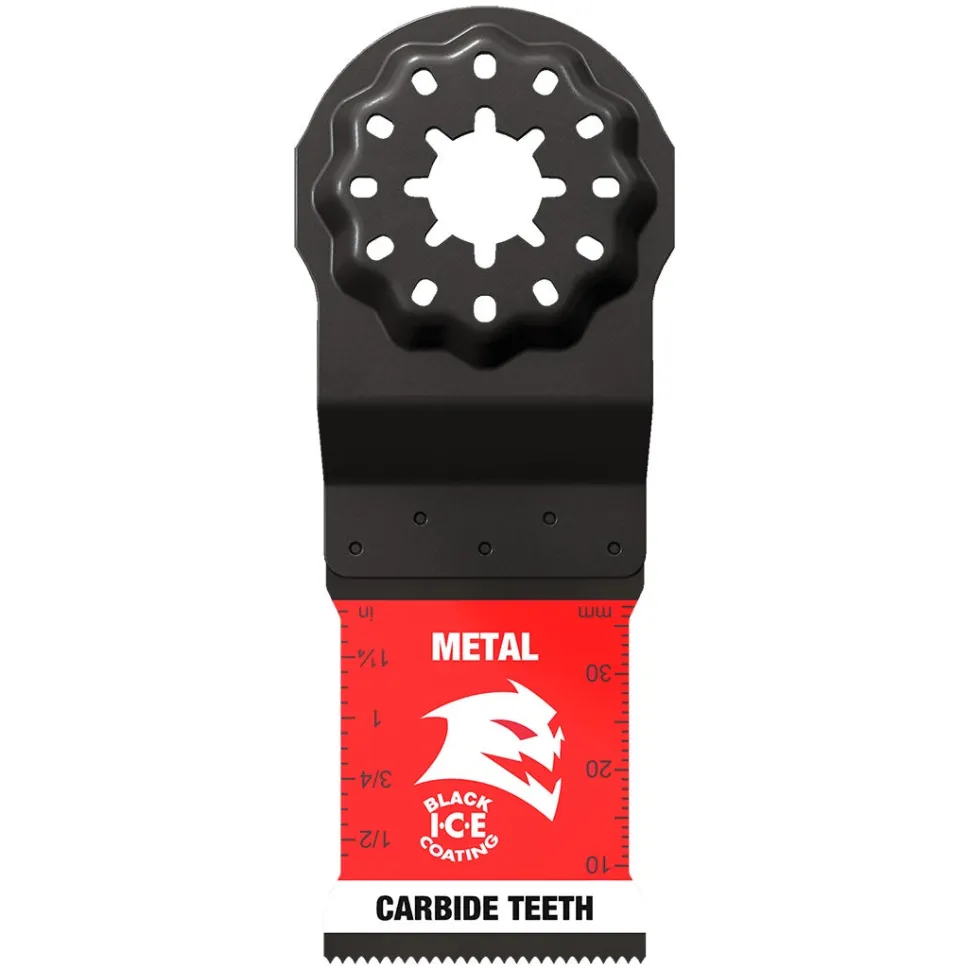 Freud Diablo 1-1/4" Starlock Carbide Oscillating Blades for Metal (3-Pack) DOS125CF3