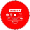 Freud Diablo 12" 120-Tooth Thin Aluminum Cutting Circular Saw Blade D12120N