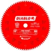 Freud Diablo 12" 80-Tooth Wood Fine Finish Circular Saw Blade D1280X