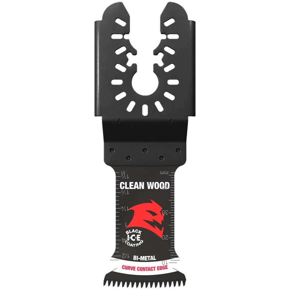 Freud Diablo 1-1/4" Universal Fit Bi-Metal Oscillating Blades for Clean Wood (3-Pack) DOU125JBW3