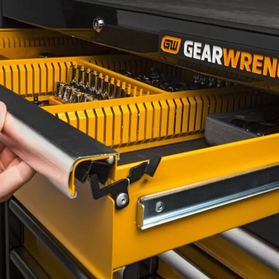 Gearwrench 42" 11 Drawer Black & Orange Mobile Work Station 83169