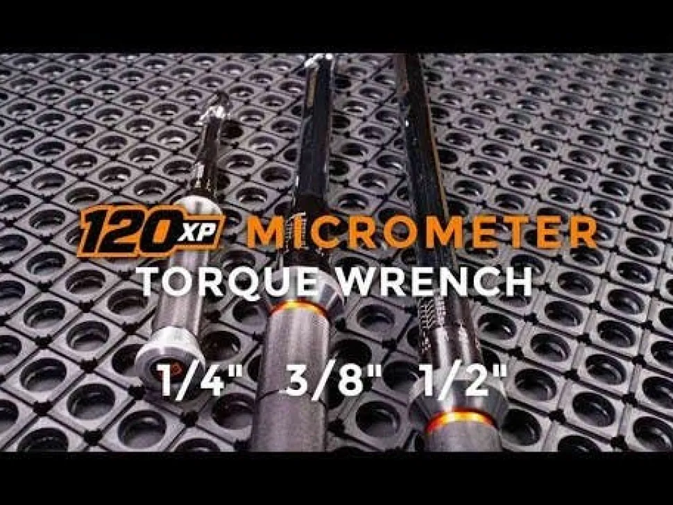 Gearwrench 3/8" Drive 120XP Micrometer Torque Wrench 10-100 ft/lbs. 85176