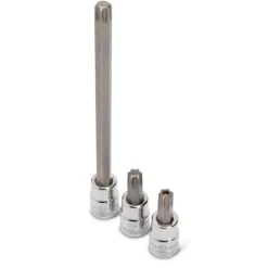 Gearwrench 84 Piece 1/4", 3/8" & 1/2" Drive Hex/Ball End Hex/Tamper Proof Torx/External Torx/Torx SAE/Metric Bit Set 80742