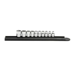 Gearwrench 10 Piece 1/4" Drive 6 Point Stubby Socket Set SAE 81395