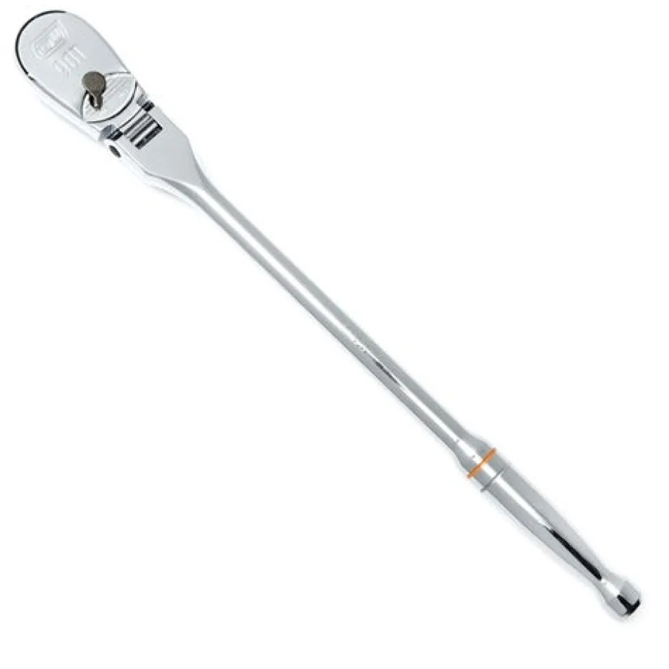 Gearwrench 4 Piece 1/4", 3/8" & 1/2" Drive 90-Tooth Flex Head Teardrop Ratchet Set 81230Te