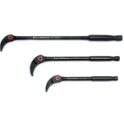 Gearwrench 3 Piece Indexing Pry Bar Set 8"; 10" & 16" 82301D