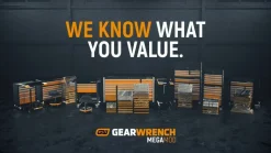 Gearwrench 1024 Piece MEGAMOD Mechanics Tool Set w/ Premium Modular Foam Trays & Tool Storage MEGAMOD1024
