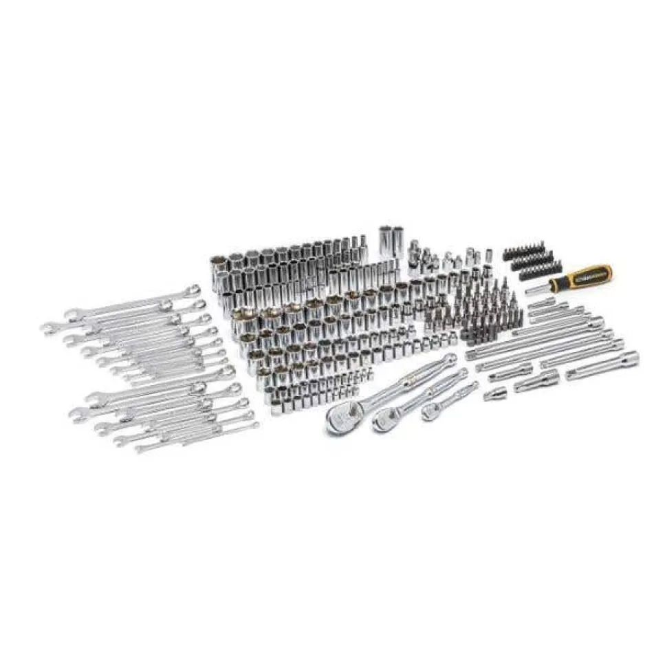 Gearwrench 243 Piece 6 Point Mechanics Tool Set in 3 Drawer Storage Box 80966