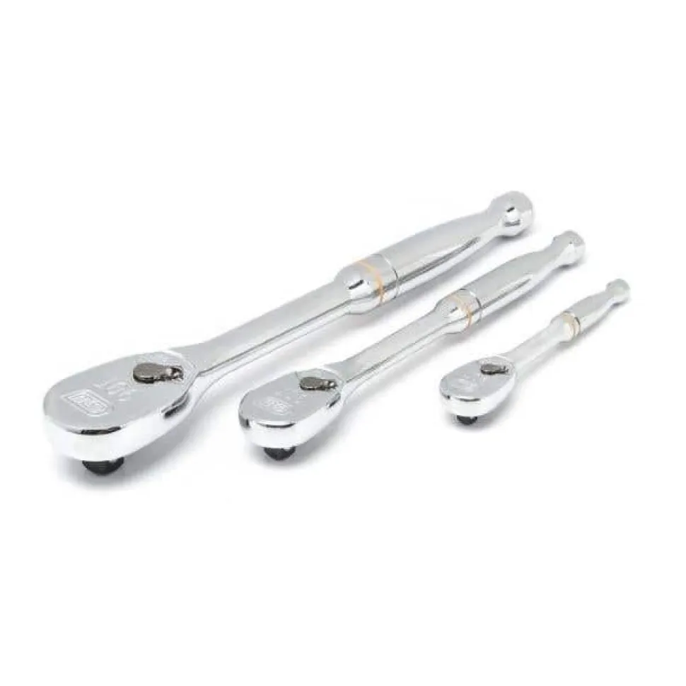 Gearwrench 243 Piece 6 Point Mechanics Tool Set in 3 Drawer Storage Box 80966