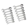 Gearwrench 14 Piece 90-Tooth 12 Point SAE Combination Ratcheting Wrench Set 86959