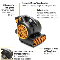 Gearwrench Tools 800 CFM Compact Air Mover GWAM800