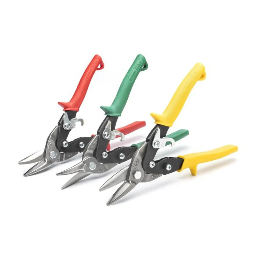 Gearwrench Tools 3 Piece Compound Action Aviation Snip Set M123R