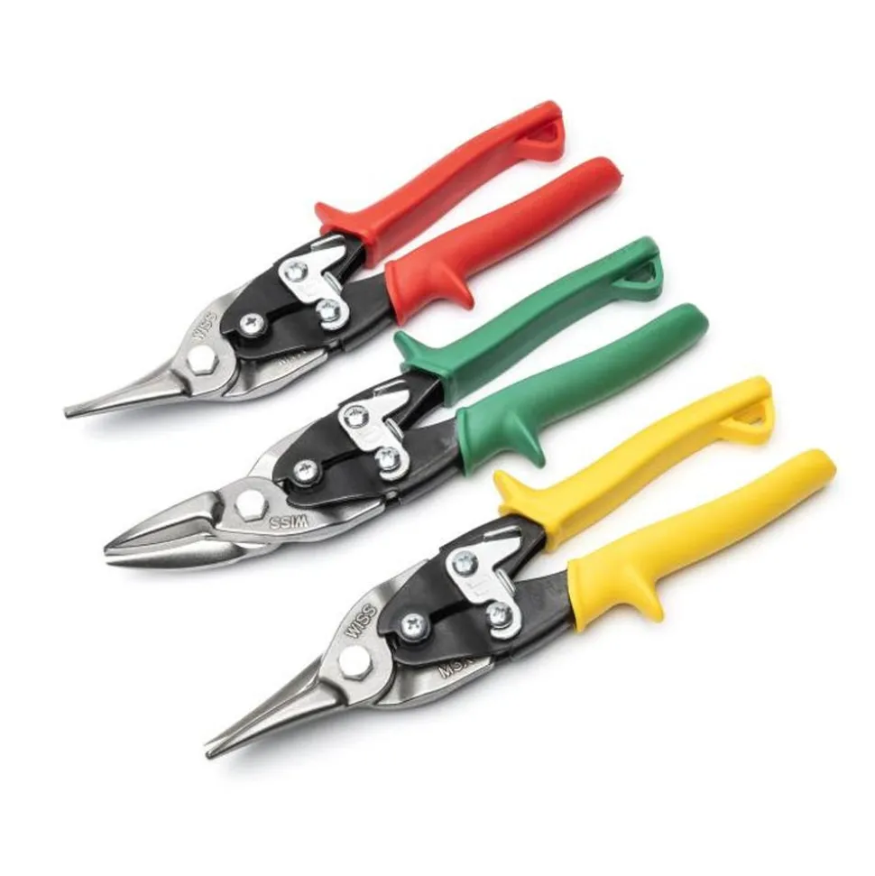 Gearwrench Tools 3 Piece Compound Action Aviation Snip Set M123R