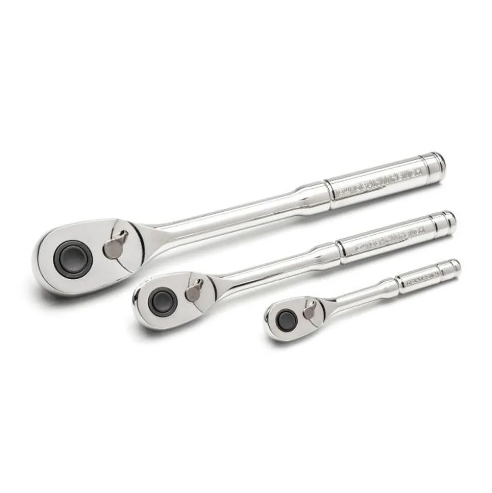 Gearwrench Tools 185 Piece 1/4”, 3/8”, & 1/2" Drive 72-Tooth SAE/MM Mechanics Hand Tool Set GW72MCBMTS