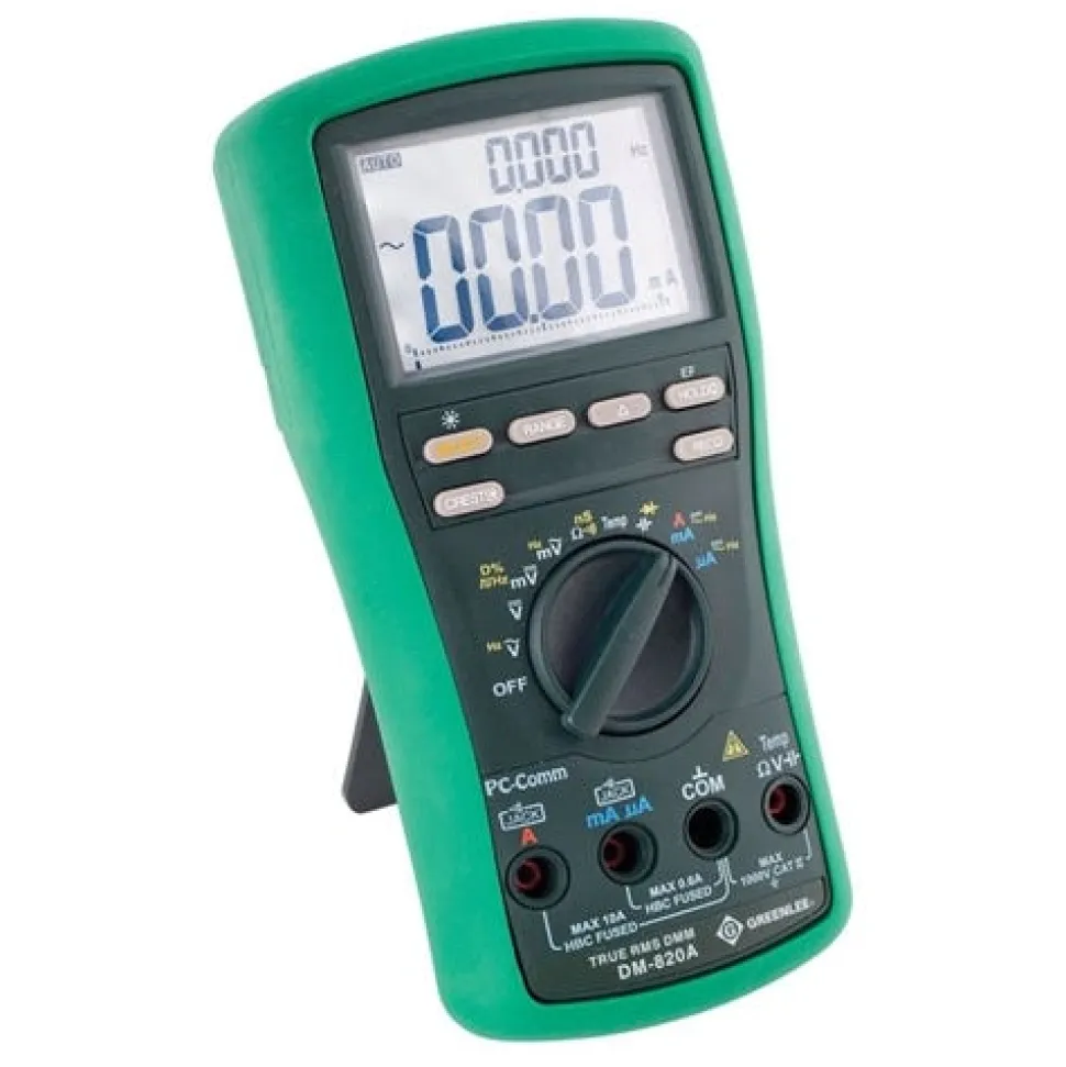 Greenlee ESM Series Digital Multimeter - Calibrated DM-810A-C