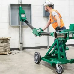 Greenlee G10 Tugger 10,000 lbs Cable Puller w/ Mobile VersiBoom G10-MVB