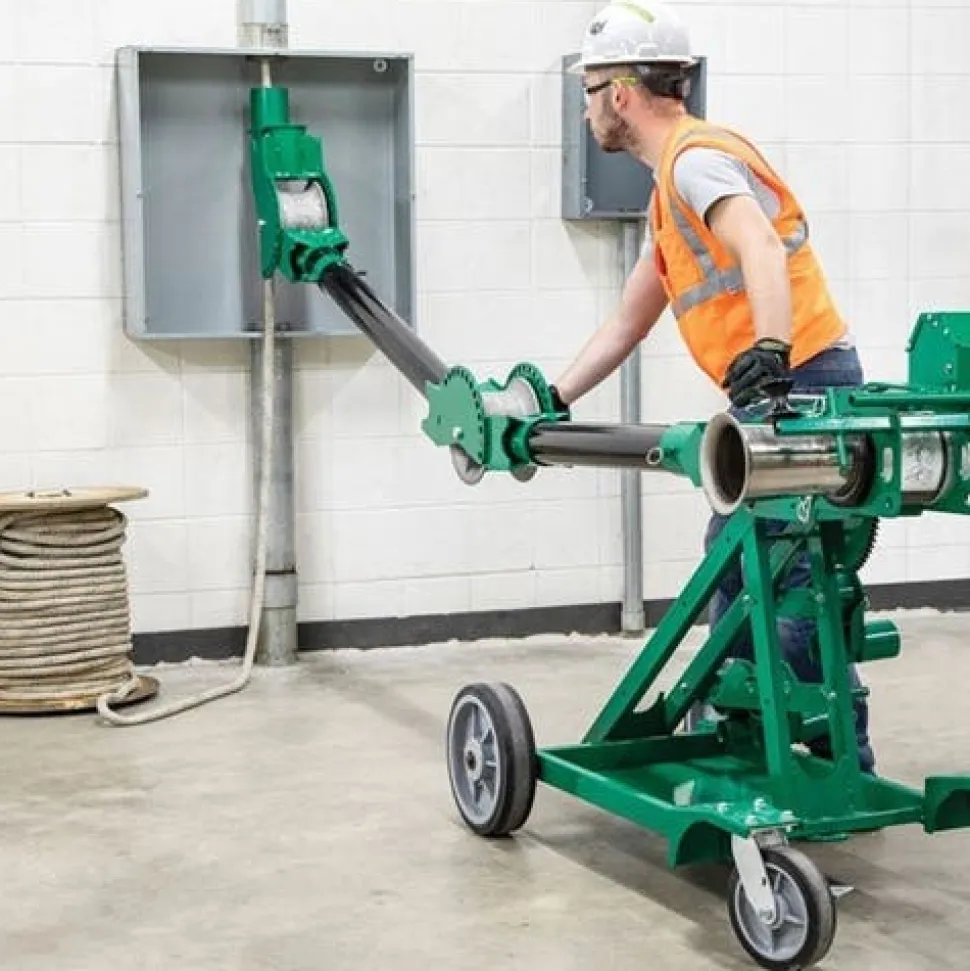 Greenlee G10 Tugger 10,000 lbs Cable Puller w/ Mobile VersiBoom G10-MVB