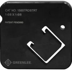 Greenlee 1-5/8 Single Strut Dies 158STRDSTRT