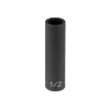 Grey Pneumatic 3/8" Drive x 7mm Deep Length Impact 1107MD