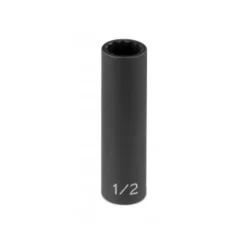 Grey Pneumatic 3/8" Drive x 7mm Deep Length Impact 1107MD