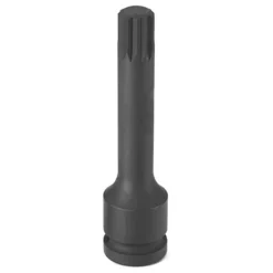 Grey Pneumatic 1/2" Drive x M8 Triple Square Driver 4" Length 21084S