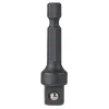 Grey Pneumatic 1/4" Hex Drive x 3/8" Friction Ball Adapter 1438HA