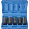 Grey Pneumatic 5 Piece 1/2" Drive Axle Nut Impact Socket Set (Metric) 1705SN
