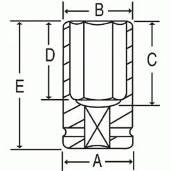 Grey Pneumatic 5 Piece 1/2