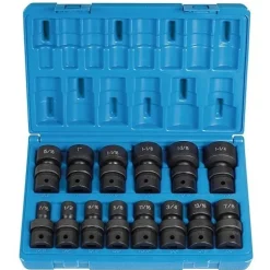 Grey Pneumatic 14 Piece 1/2" Drive Standard Length Fract. Univ. Set 1314U