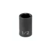 Grey Pneumatic Sockets 3/8" Drive x 17mm Standard Length Impact 1017M