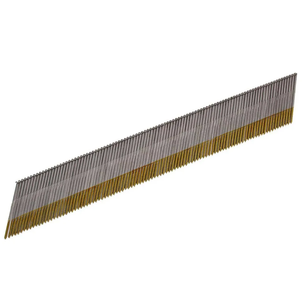 Grip Rite 2-1/2" 15 Gauge DA-Style Bright Coated Angled Finishing Nails 4M (4000) GRDA25L