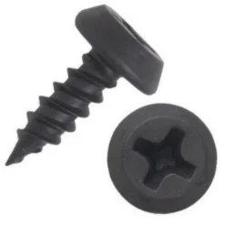 Grip Rite #7 x 7/16" Phillips Black Phosphate Frame Screw 1lbs Box NPF7161