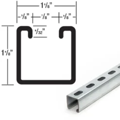 G-Strut Channel 582 Series 1-5/8