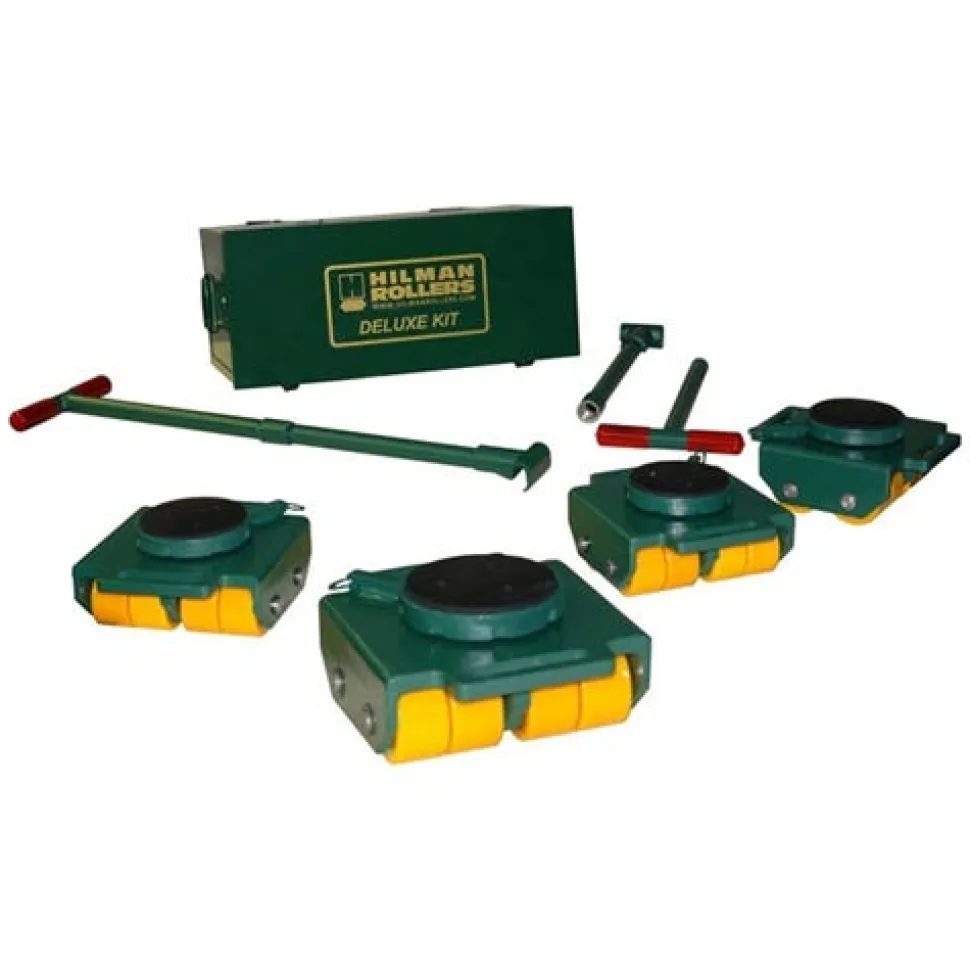 Hilman Rollers 24 Ton Bull Dolly Kit Swivel Pad Polyurethane KBSP-24P