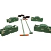 Hilman Rollers 200 Ton FT Riggers Kit 4 Diamond Swivels RS-200-SLD