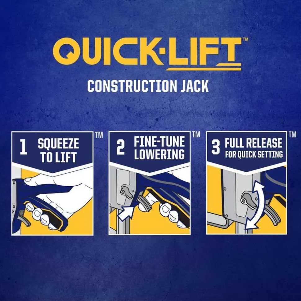 Irwin QUICK-LIFT Construction Jack IRHT83100