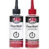 J-B Weld ClearWeld Pro Cold Weld Two-Part Epoxy (Repair Metal, Glass, Plastic) 8 oz 50240H