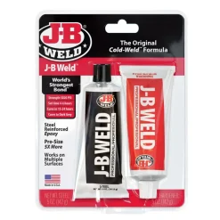 J-B Weld Cold Weld Two-Part Epoxy (Repair Metal, Fiberglass, Plastic) Pro Size 10 oz 8281