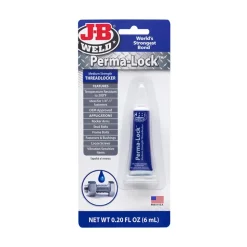 J-B Weld Perma-Lock Blue Thread-Locker, Medium-High Permanent 50 ml 24250