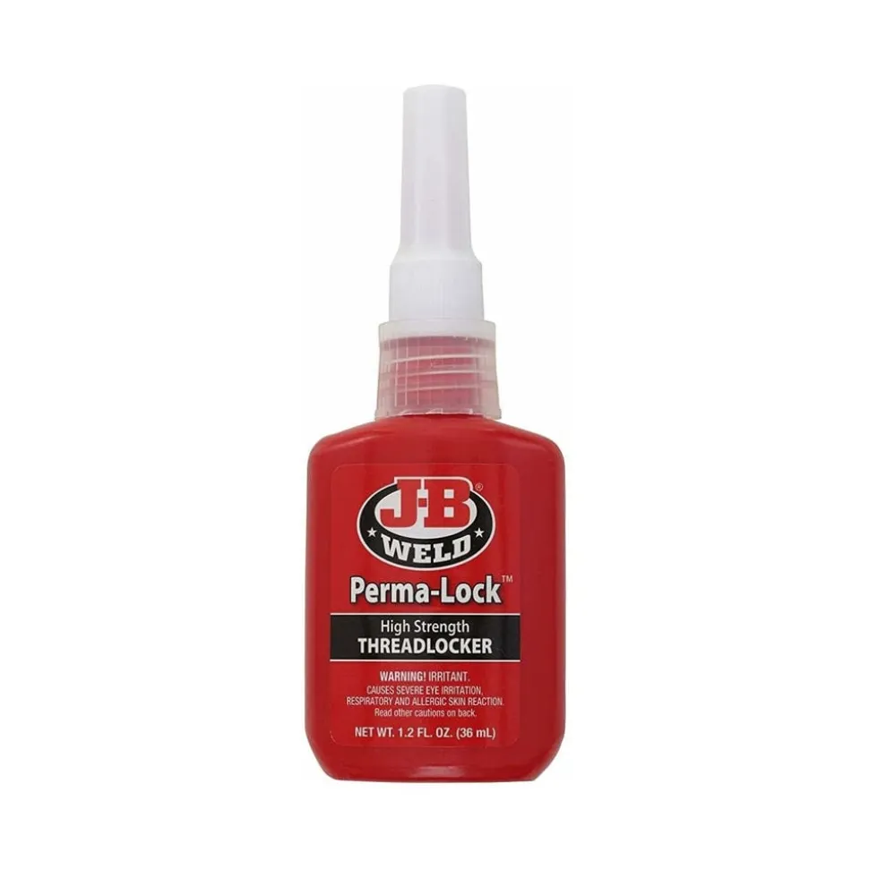 J-B Weld Perma-Lock Red Thread-Locker, High Permanent 50 mL 27150