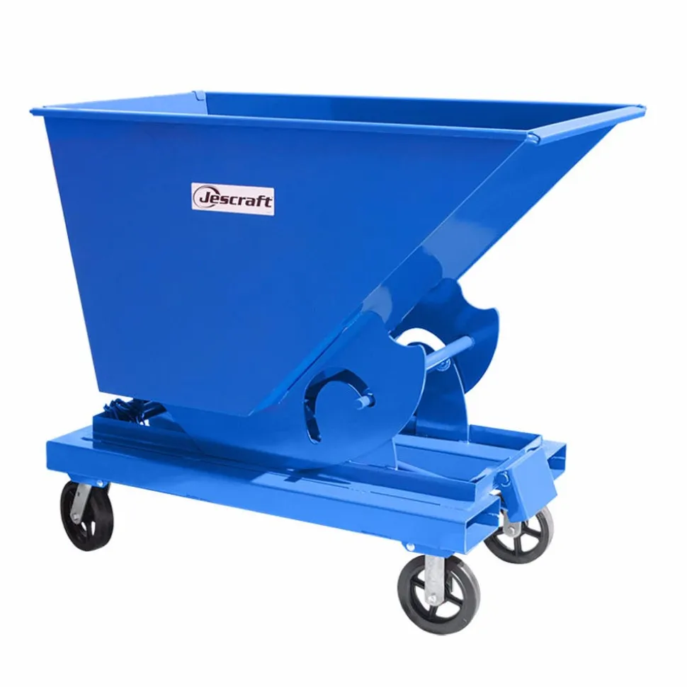 Jescraft Self Dumping Forklift Hopper - 1 Cu. Yard DH-10BR-MD