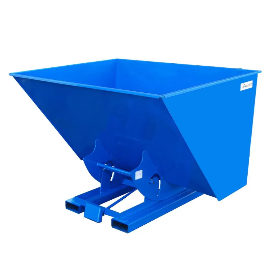 Jescraft Self Dumping Forklift Hopper - 2 Cu. Yards DH-20BR-MD