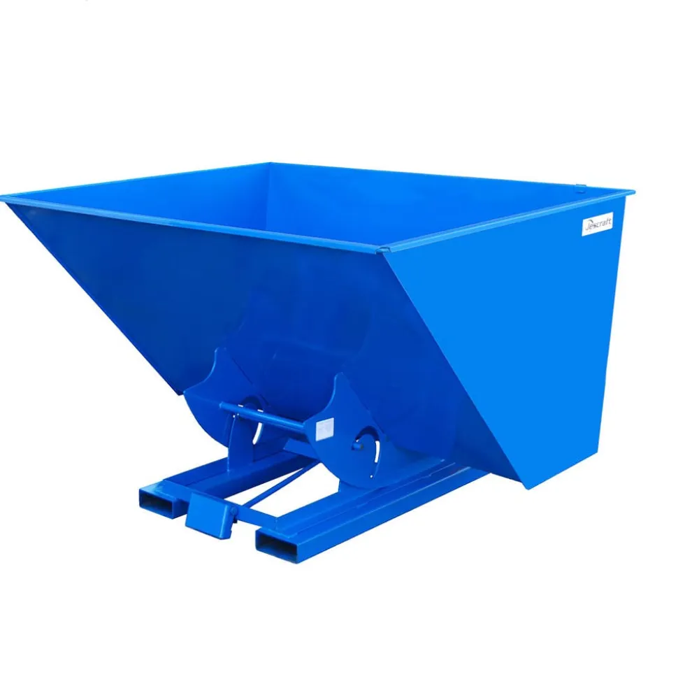 Jescraft Self Dumping Forklift Hopper - 3 Cu. Yards DH-30BR-MD