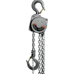 Jet AL100-200-20 2 Ton Aluminum Hand Chain Hoist with 20' of Lift 133220