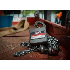 Jet AL100-150-10 1 1/2 Ton Hand Chain Hoist with 10' of Lift 133121