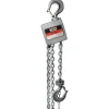 Jet AL100-150-20 1-1/2 Ton Hand Chain Hoist with 20' of Lift 133123