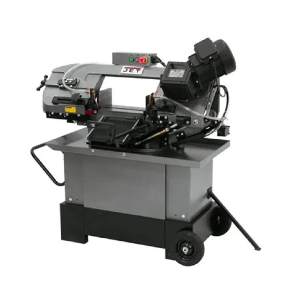 Jet HVBS-710G 7'' x 10-1/2" Horizontal/Vertical Mitering Geared Head Bandsaw 413452