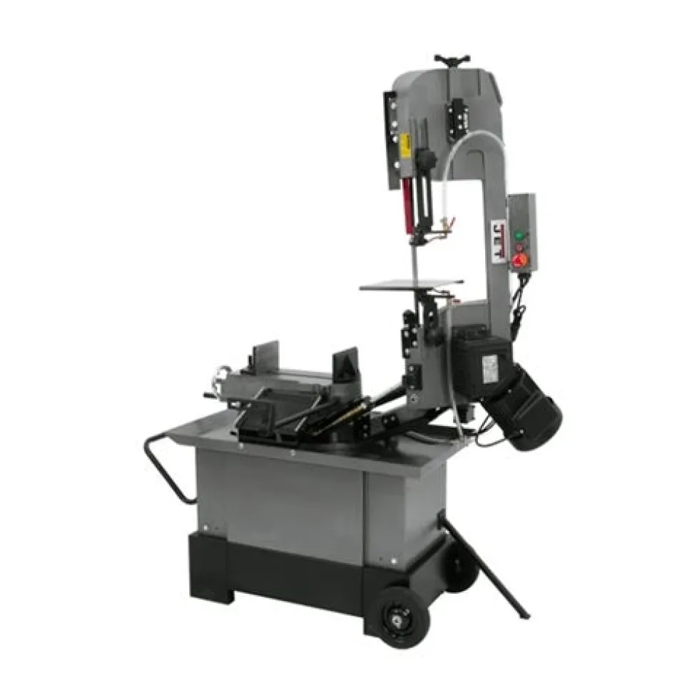 Jet HVBS-710G 7'' x 10-1/2" Horizontal/Vertical Mitering Geared Head Bandsaw 413452